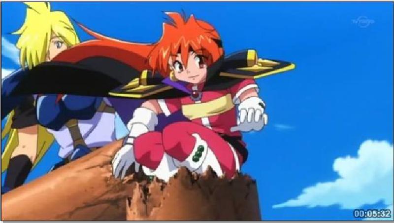 Lina addressing pirates